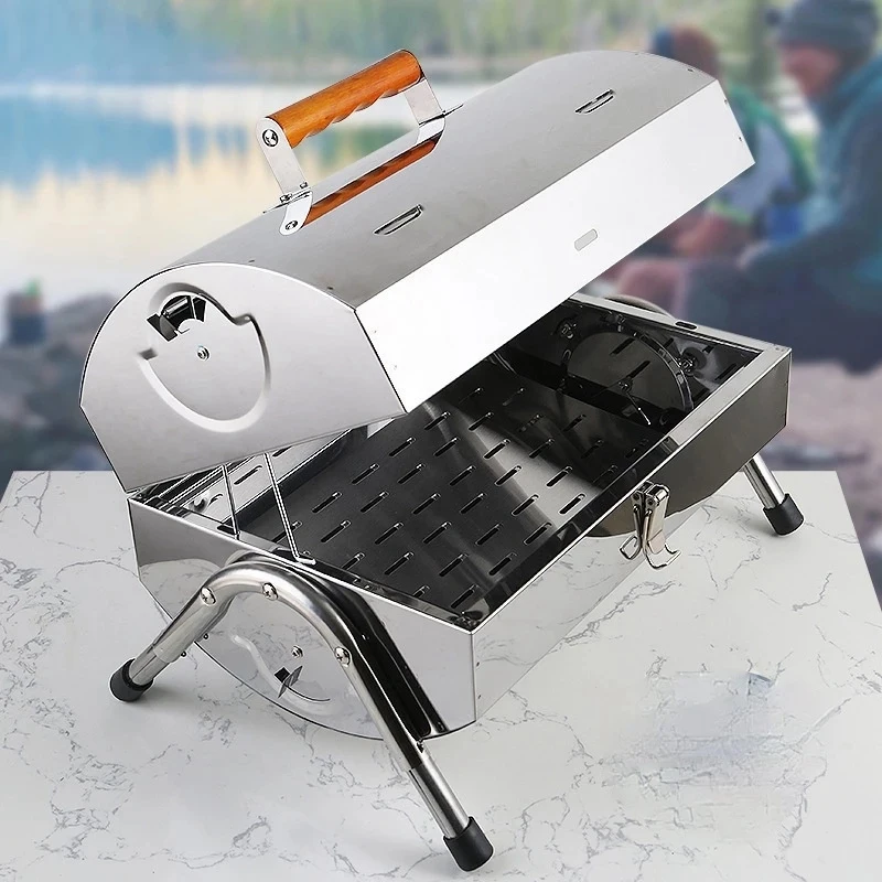 Stainless Steel Grill Portable Outdoor Simple Grill BBQ Grill Outdoor Camping Picnic Barbecue Stove Charcoal Grill
Stainless Steel Grill Portable Outdoor Simple Grill BBQ Grill Outdoor Camping Picnic Barbecue Stove Charcoal Grill