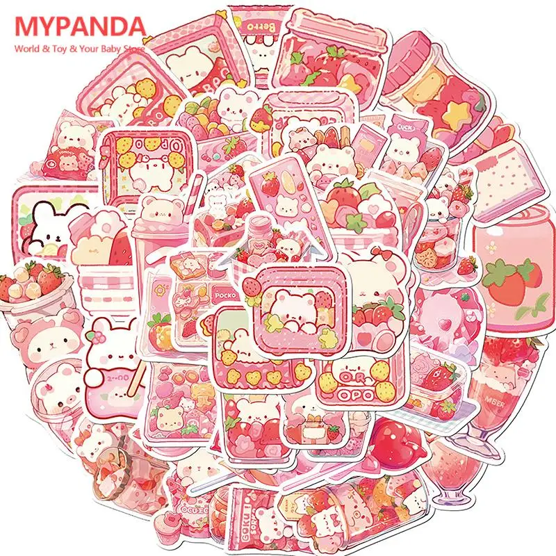 50Pcs Cartoon Pink Snacks Graffiti Sticker Car Guitar Suitcase Laptop Decal DIY Diary Phone Notebook Album Fridge Sticker Gift
50Pcs Cartoon Pink Snacks Graffiti Sticker Car Guitar Suitcase Laptop Decal DIY Diary Phone Notebook Album Fridge Sticker Gift