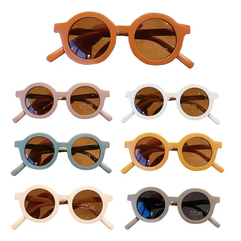 Kids Round Sunglasses Fashion Baby Sunglasses UV-Proof Round Eyewear Thick Frame Integrated Nose Pads High-definition Lenses
Kids Round Sunglasses Fashion Baby Sunglasses UV-Proof Round Eyewear Thick Frame Integrated Nose Pads High-definition Lenses