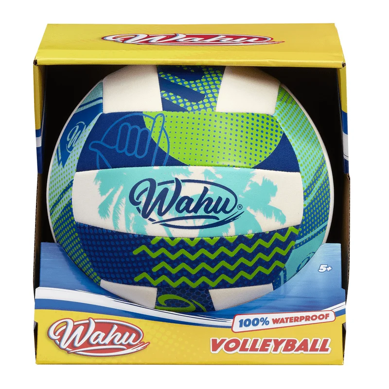 

Volleyball Green - 100% Waterproof Soft Neoprene Material for Play In And Out Of The Water - Regulation Size 5