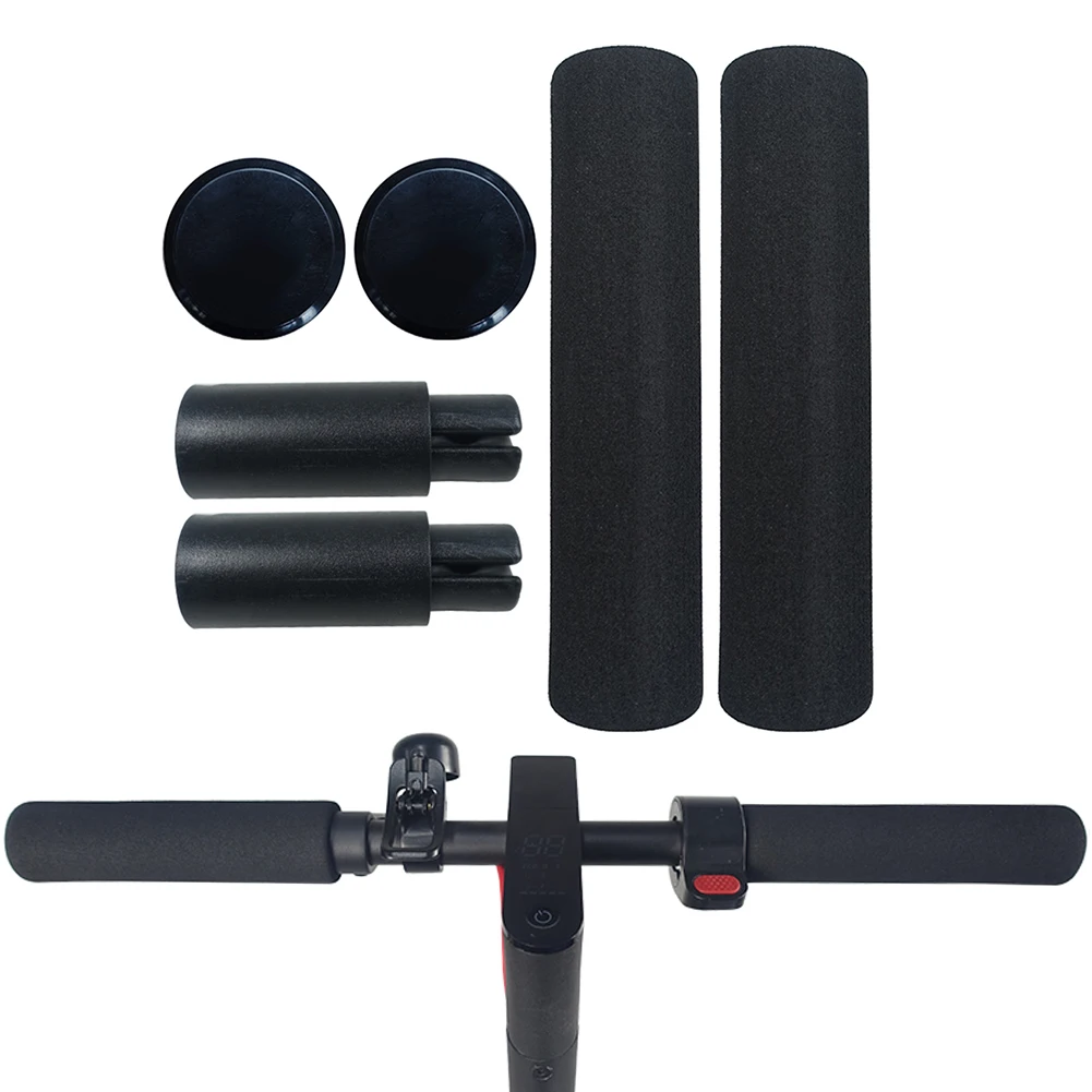 

2pcs Space Increase Outdoor Non Slip Solid Lengthened Sponge Scooter Parts Handlebar Extender Cycling For Xiaomi M365 Pro