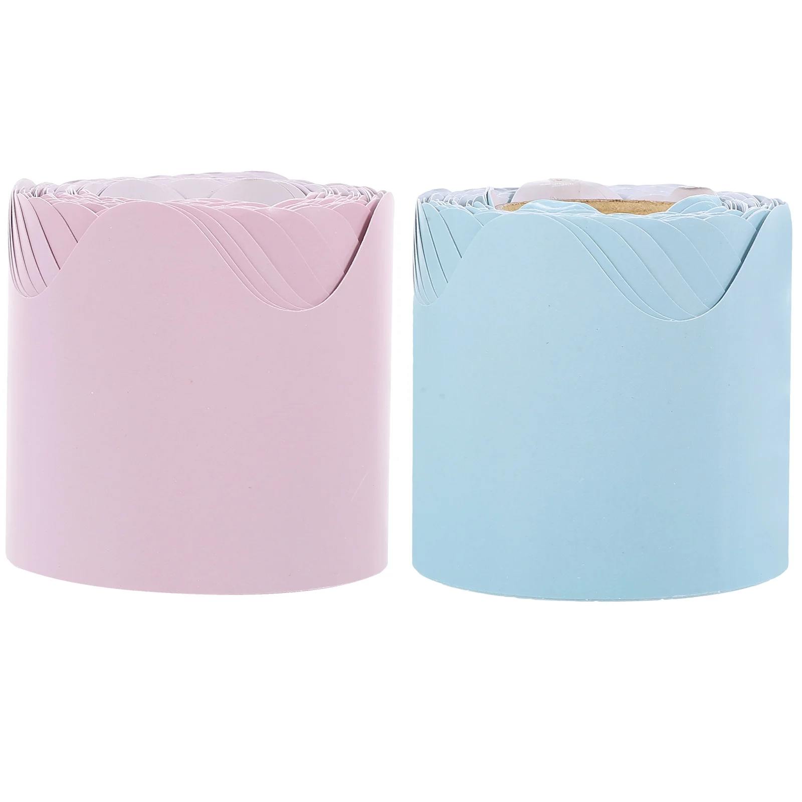 2 Rolls Border Paper for Bulletin Board Blackboard Border School Border Scalloped Paper
2 Rolls Border Paper for Bulletin Board Blackboard Border School Border Scalloped Paper