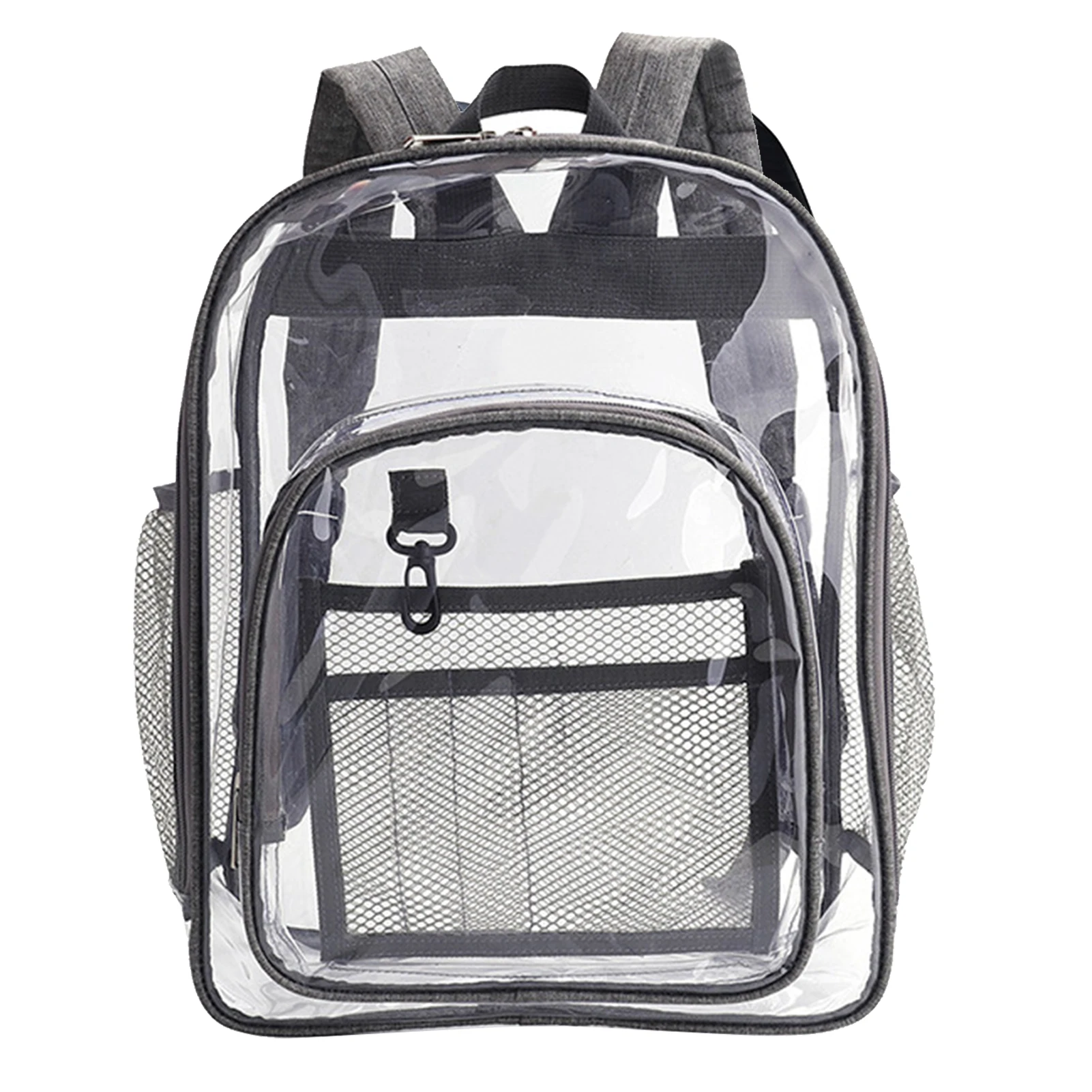 Men Women Clear Backpack Large Capacity Heavy Duty PVC Waterproof Practical Water Resistant School Travel Umbrella Comfortable
Men Women Clear Backpack Large Capacity Heavy Duty PVC Waterproof Practical Water Resistant School Travel Umbrella Comfortable