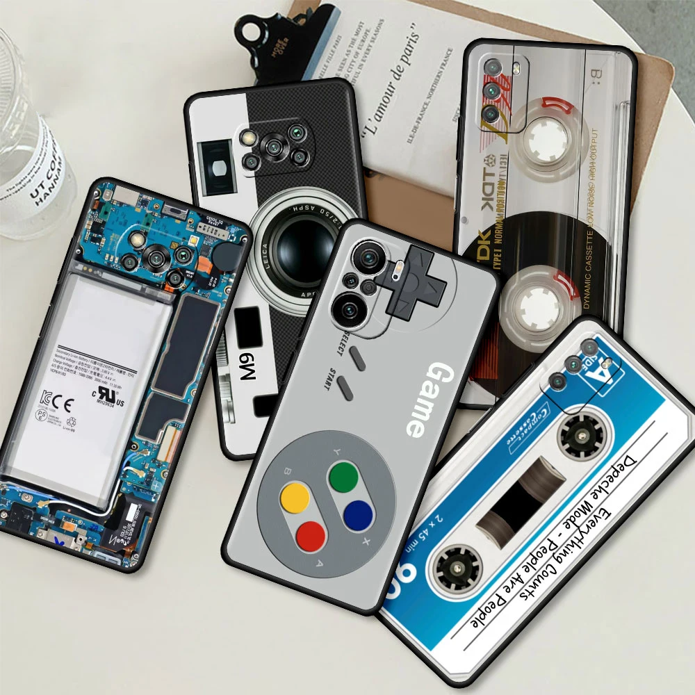 Case For Xiaomi Mi Poco X3 NFC M3 9T Note 10 Lite 5G 9 Pro 10T CC9 11 F3 Back Phone Cover Soft Shell Capa Camera Cassette Music
Case For Xiaomi Mi Poco X3 NFC M3 9T Note 10 Lite 5G 9 Pro 10T CC9 11 F3 Back Phone Cover Soft Shell Capa Camera Cassette Music
