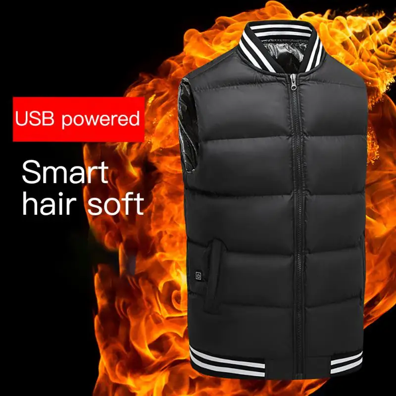 5 Zones Heated vest Jacket Fashion Men Women Coat Intelligent USB Electric Heating Thermal Warm Clothes Winter Heated Vest 열선조끼
5 Zones Heated vest Jacket Fashion Men Women Coat Intelligent USB Electric Heating Thermal Warm Clothes Winter Heated Vest 열선조끼