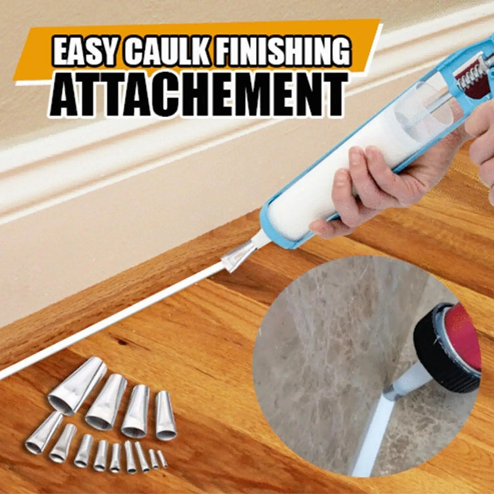 14Pcs Steel Perfect Caulking Nozzle Applicator Sealant Finishing Tool Kit For Kitchen Bathroom
14Pcs Steel Perfect Caulking Nozzle Applicator Sealant Finishing Tool Kit For Kitchen Bathroom