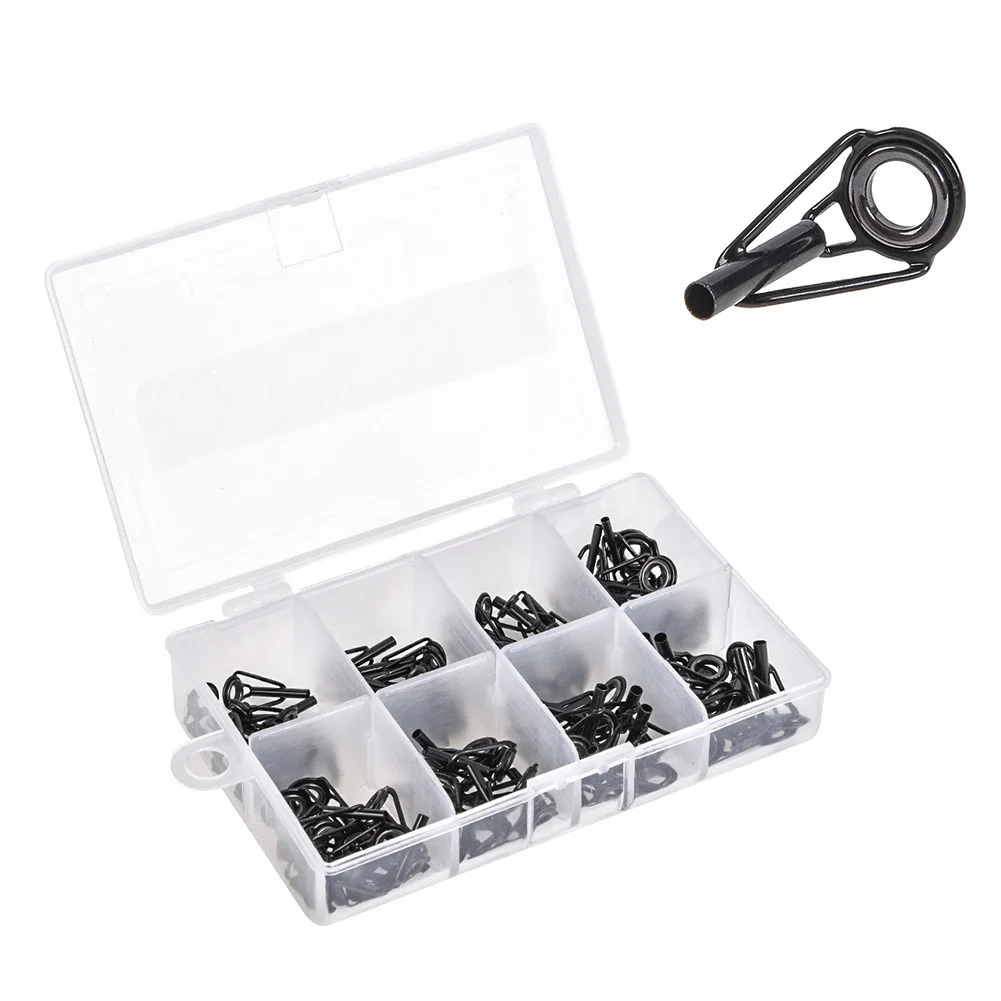 80pcs Fishing Rod Guide Tip Repair Kit Rod Eye Replacement Ceramic Guide Ring DIY Fishing Road Accessories Rods Guide Tip Ring
80pcs Fishing Rod Guide Tip Repair Kit Rod Eye Replacement Ceramic Guide Ring DIY Fishing Road Accessories Rods Guide Tip Ring