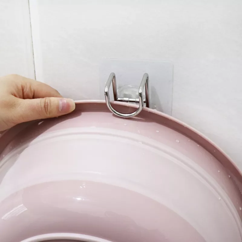 Punch-Free Sticky Bathroom Kitchen Traceless Washbasin Save Space Organizer Wall Mount Hook Holder Adhesive Storage Rack
Punch-Free Sticky Bathroom Kitchen Traceless Washbasin Save Space Organizer Wall Mount Hook Holder Adhesive Storage Rack
