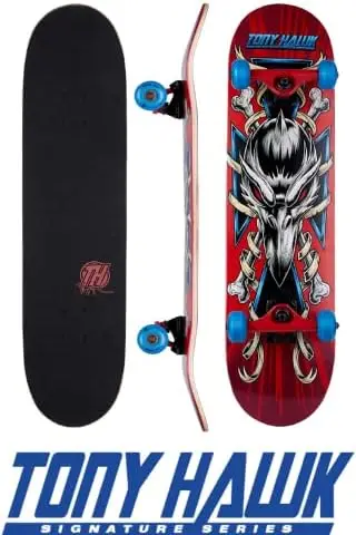 Hawk Complete Cruiser Skateboard 31 Inch, Signature Series, 9-Ply Maple Wood Board for Cruising, Commuting and Traveling, Great
Hawk Complete Cruiser Skateboard 31 Inch, Signature Series, 9-Ply Maple Wood Board for Cruising, Commuting and Traveling, Great