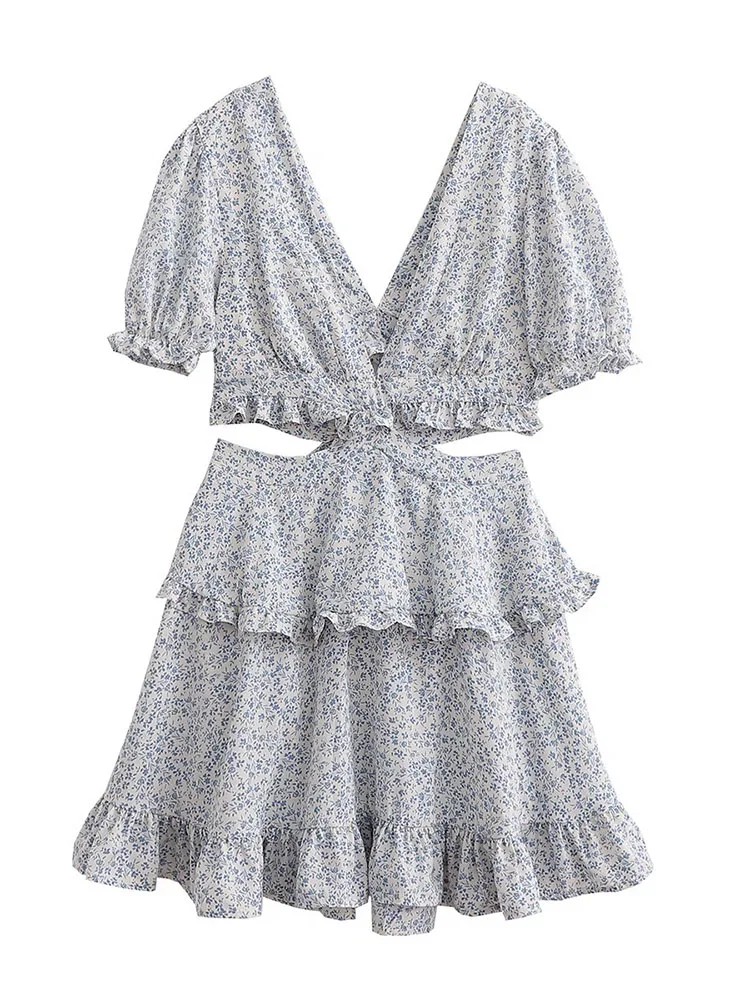 YLJHQX Printed Cutout Mini Dress For Woman Sexy Backless Summer Holiday 2022 New Beach Sundress Vestidos
YLJHQX Printed Cutout Mini Dress For Woman Sexy Backless Summer Holiday 2022 New Beach Sundress Vestidos