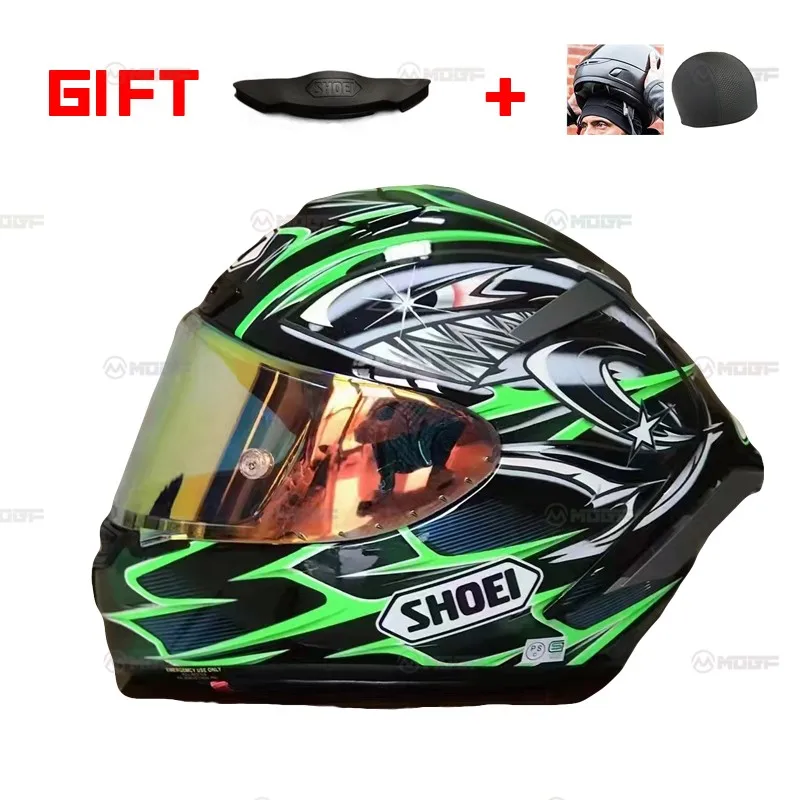 New Full Face Motorcycle helmet X14 ZX-10RR GREEN Helmet Riding Motocross Racing Motobike Helmet motorcycle accessories
New Full Face Motorcycle helmet X14 ZX-10RR GREEN Helmet Riding Motocross Racing Motobike Helmet motorcycle accessories