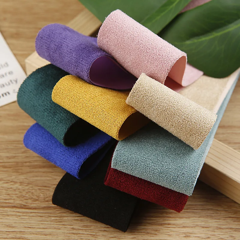 Kewgarden 1" 1.5" 25mm 38mm Suede Ribbons DIY Make Bowknot Hair Accessories Handmade Tape Crafts Decoration Materials 10 Yards
Kewgarden 1" 1.5" 25mm 38mm Suede Ribbons DIY Make Bowknot Hair Accessories Handmade Tape Crafts Decoration Materials 10 Yards