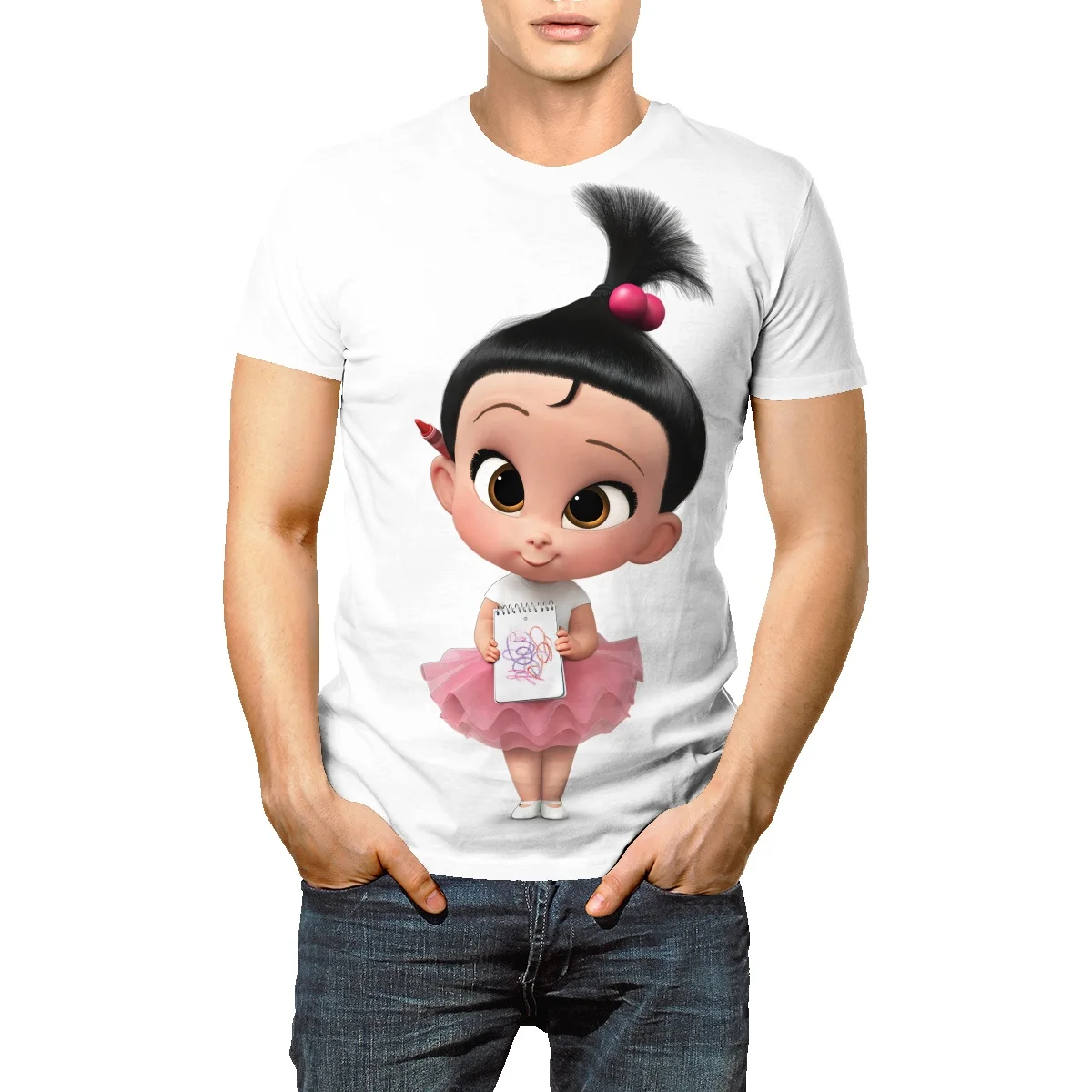 Baby Boss Street Men's T-shirt Ghost Claw Harajuku Summer Short Sleeve 3D Printing Fashion Loose Top 
Baby Boss Street Men's T-shirt Ghost Claw Harajuku Summer Short Sleeve 3D Printing Fashion Loose Top