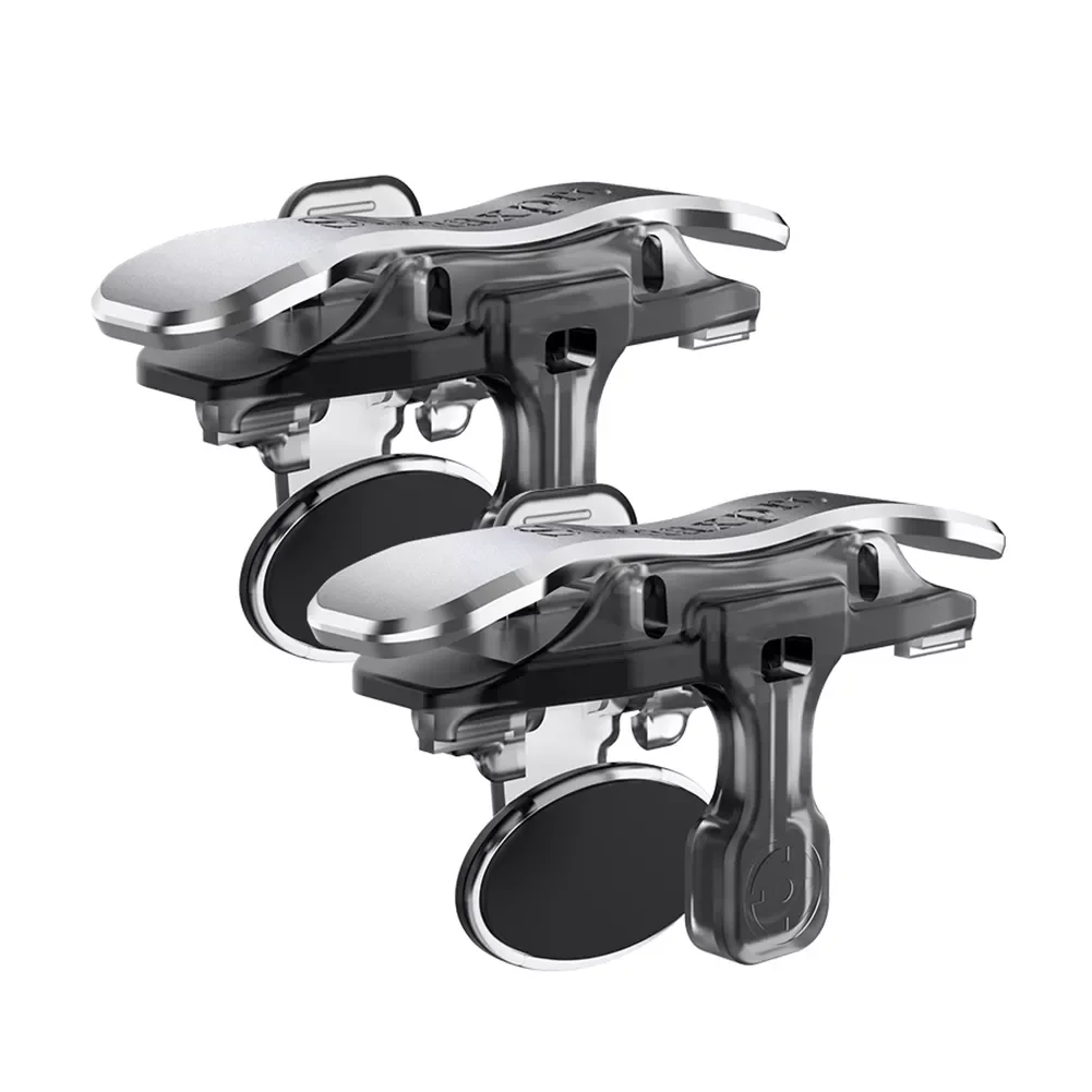 2PCS PUBG Mobile Shooting Joystick Gamepad Trigger Button L1 R1 Free Fire Aim Button Game Controller For iPhone Android Phone
2PCS PUBG Mobile Shooting Joystick Gamepad Trigger Button L1 R1 Free Fire Aim Button Game Controller For iPhone Android Phone