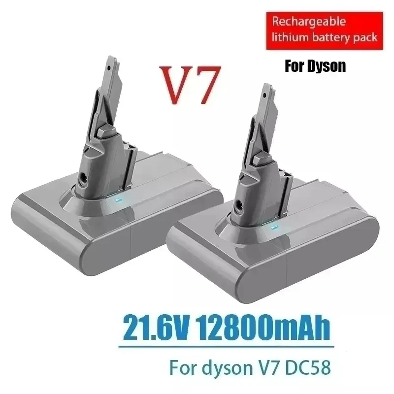 New Dyson V7 battery 21.6V 12800mAh Li-lon Rechargeable Battery For Dyson V7 Battery Animal Pro Vacuum Cleaner Replacement
New Dyson V7 battery 21.6V 12800mAh Li-lon Rechargeable Battery For Dyson V7 Battery Animal Pro Vacuum Cleaner Replacement