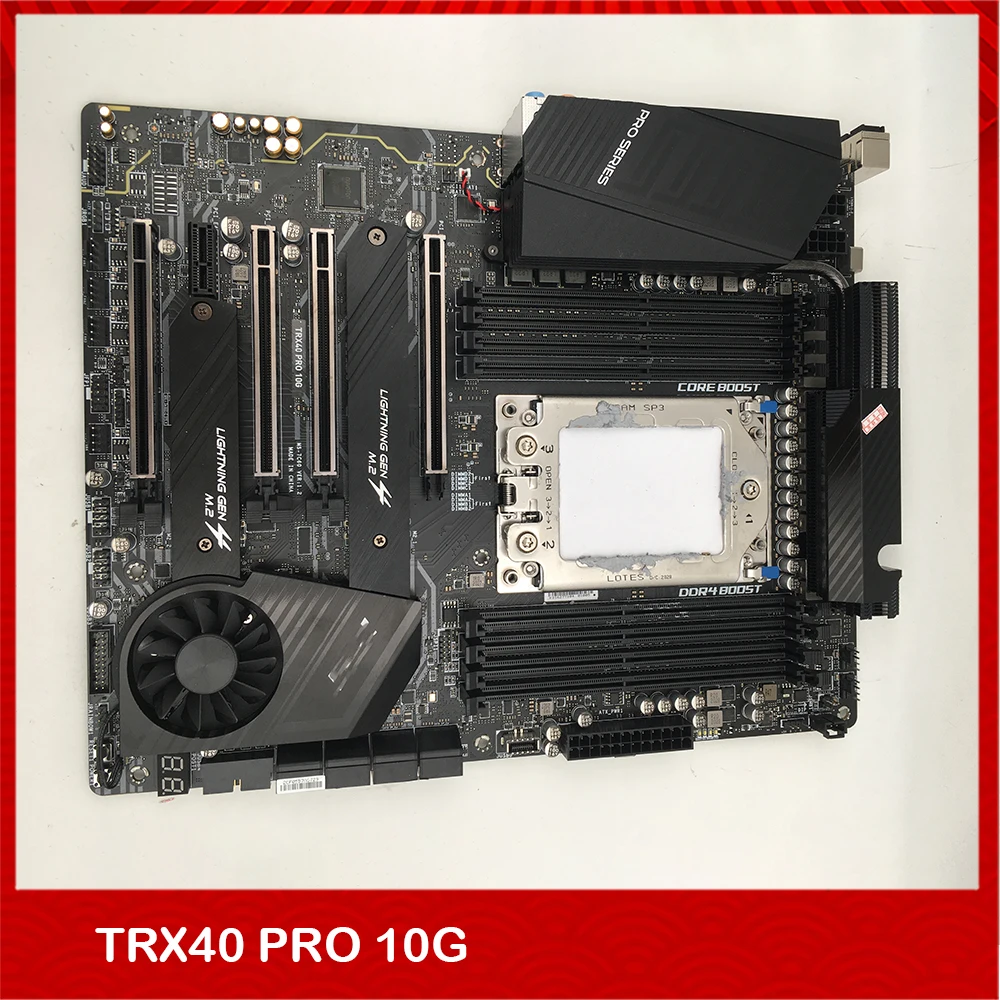 Оригинальная настольная игровая материнская плата для Msi TRX40 PRO 10G AMD Socket sTRX4 DDR4 256 ГБ PCI-E4.0 SATA3 M.2 * 2 USB3.2, полностью протестирована
Оригинальная настольная игровая материнская плата для Msi TRX40 PRO 10G AMD Socket sTRX4 DDR4 256 ГБ PCI-E4.0 SATA3 M.2 * 2 USB3.2, полностью протестирована
