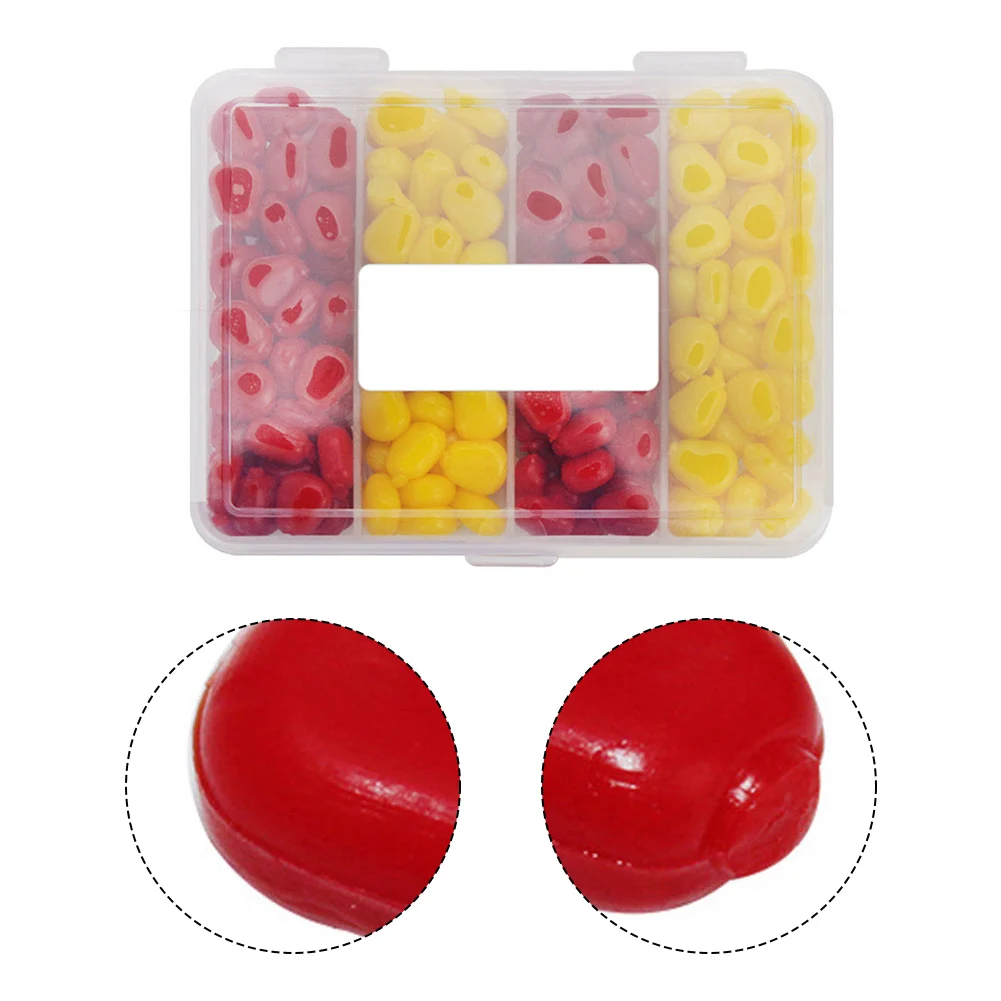 Fishing Kits 200 Pcs Baits Floating Corn Bait PVC Red+Yellow Soft Plastics 11*8.5*11.5cm 110g/box Baits Brand New
Fishing Kits 200 Pcs Baits Floating Corn Bait PVC Red+Yellow Soft Plastics 11*8.5*11.5cm 110g/box Baits Brand New