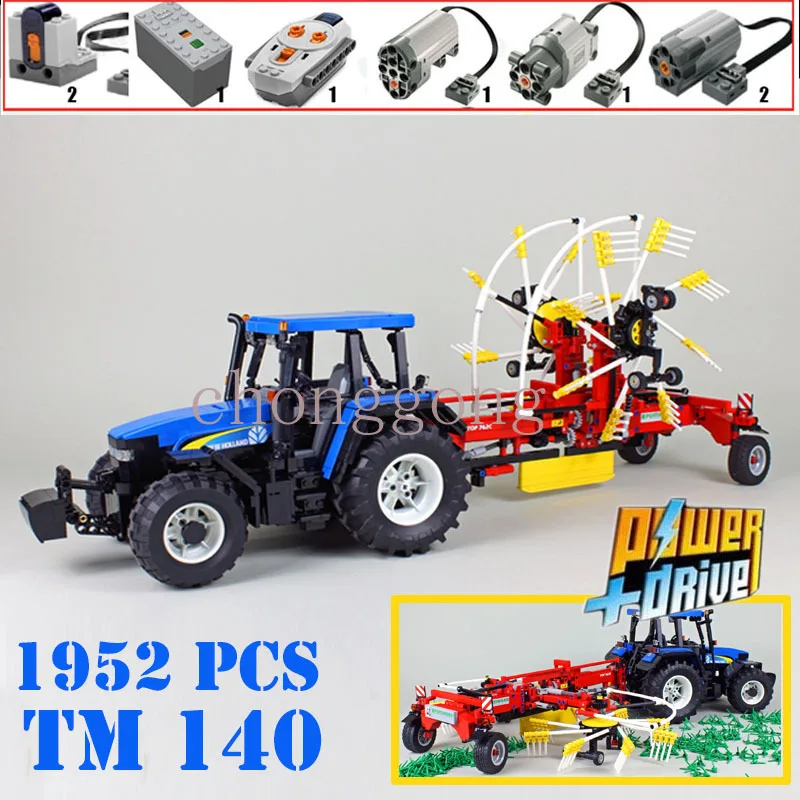 NEW 1:17 scale model of farm Pottinger TOP 762C windrower tractor building block remote assembly toy model boy's birthday gift
NEW 1:17 scale model of farm Pottinger TOP 762C windrower tractor building block remote assembly toy model boy's birthday gift