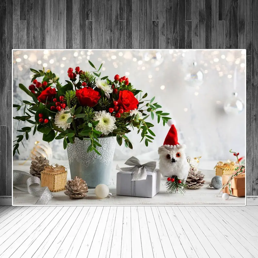 Christmas Gifts Flower Pot Bokeh Wall Photography Backdrops Custom Party Home Decoration Photo Booth Photographic Backgrounds
Christmas Gifts Flower Pot Bokeh Wall Photography Backdrops Custom Party Home Decoration Photo Booth Photographic Backgrounds