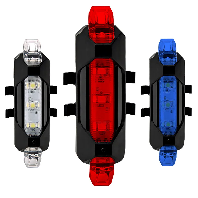 

Bicycle Rear LED Light Cycling Tail Light USB Taillights Rechargeable MTB Bike Lamp Waterproof Light Ciclismo Accessories