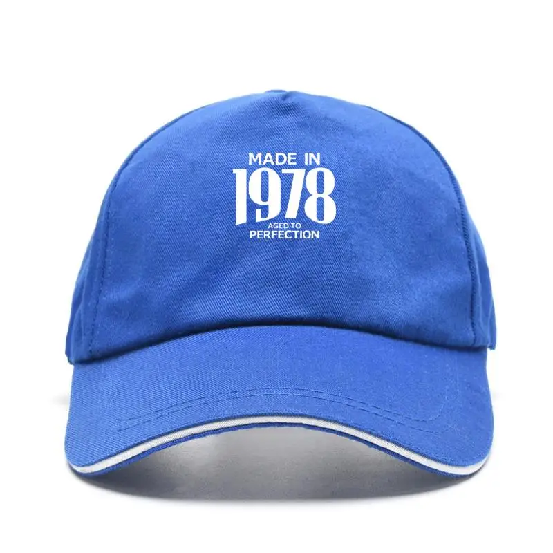 

New cap hat ade In 1978 Preent Gift Idea Uniex Born 40th Aged to Perfection Baseball Cap Cotton Baseball Cap for en
