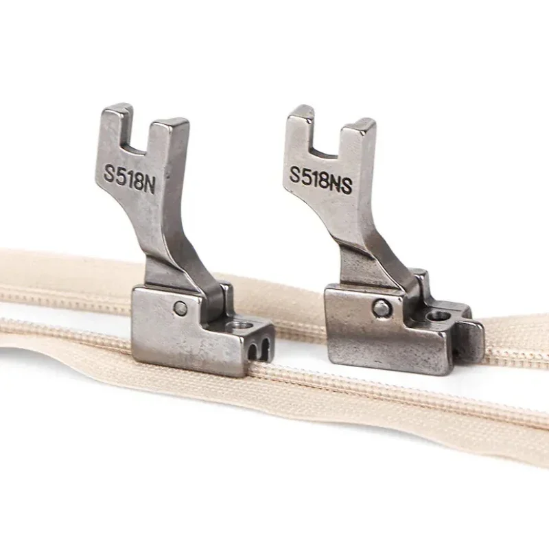 S518 S518N S518S S518NS Concealed Invisible Wide Narrow Zipper Presser Foot for Industrial Lockstitch Sewing Machine Accessories
S518 S518N S518S S518NS Concealed Invisible Wide Narrow Zipper Presser Foot for Industrial Lockstitch Sewing Machine Accessories