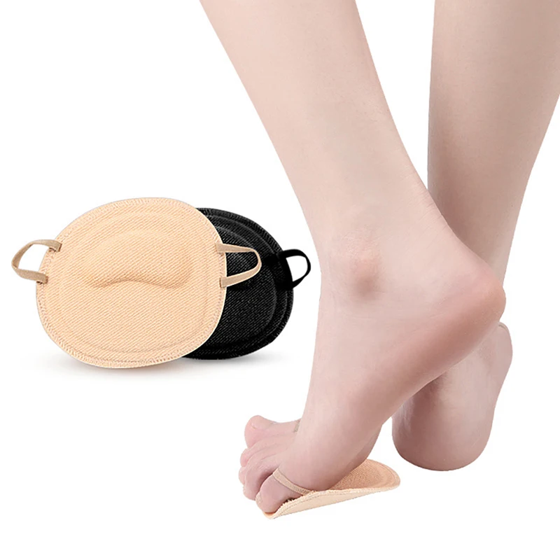 

1 Pair Women Silk Sponge Socks Anti-slip Lining Heelless Liner Sock Invisible Forefoot Cushion Foot Pad High Heels Socks
