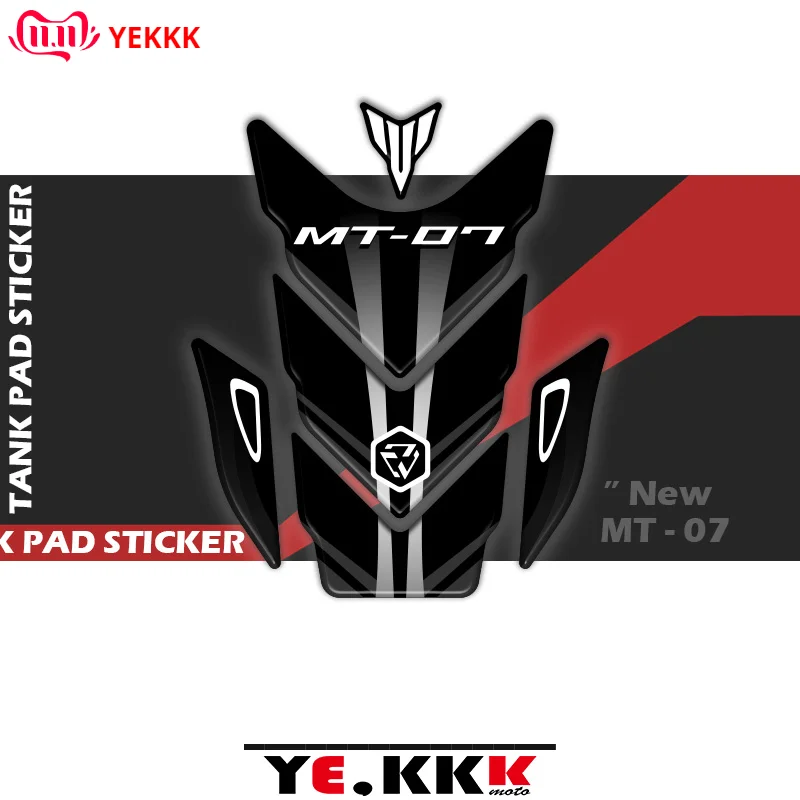 New For YAMAHA MT-07 2021 V2 MT07 MT-07SP Tank Pad Fuel Gas Tank Pad Protector 3D Decal Stickers 2021-2023 MT LOGO
New For YAMAHA MT-07 2021 V2 MT07 MT-07SP Tank Pad Fuel Gas Tank Pad Protector 3D Decal Stickers 2021-2023 MT LOGO