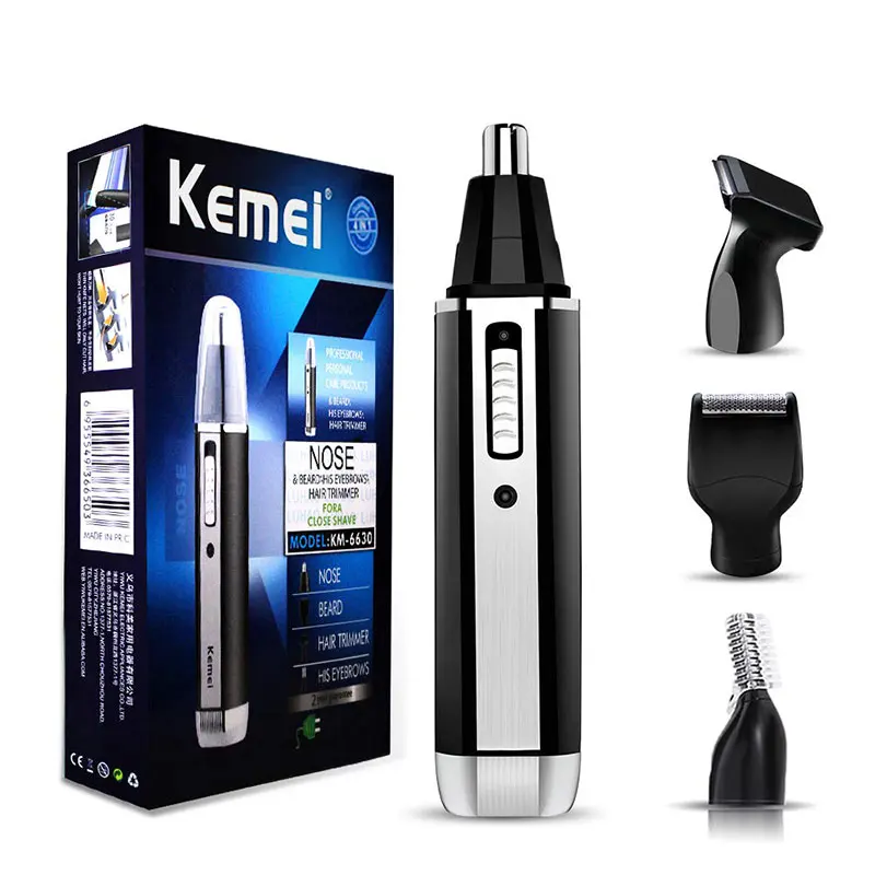 Kemei 4 in 1 Nose Hair Beard Eyebrow Rechargeable Electric Trimmer Electric Nose Trimmer Ear Shaver Hair Cliper Unisex Women man
Kemei 4 in 1 Nose Hair Beard Eyebrow Rechargeable Electric Trimmer Electric Nose Trimmer Ear Shaver Hair Cliper Unisex Women man