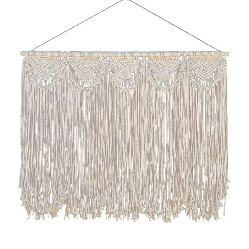 Гобелен, настенный искусство, макраме, настенный гобелен с кисточками, ручная работа, богемное украшение на стену, плетеный Настенный декор с кисточками для 
Гобелен, настенный искусство, макраме, настенный гобелен с кисточками, ручная работа, богемное украшение на стену, плетеный Настенный декор с кисточками для