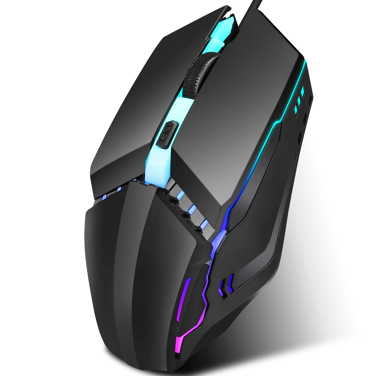 

4D Ergonomic Design 7 Colors Backlight USB Wired Gaming Mouse for Desktop Laptop Mobile Phone