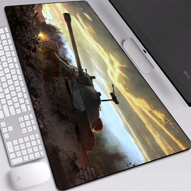World of Tanks Custom Gaming Mouse Pad with Sewn Edges High-quantity Rubber Desk Pad Laptop Keyboard Desktop Game Pad 90x40cm
World of Tanks Custom Gaming Mouse Pad with Sewn Edges High-quantity Rubber Desk Pad Laptop Keyboard Desktop Game Pad 90x40cm