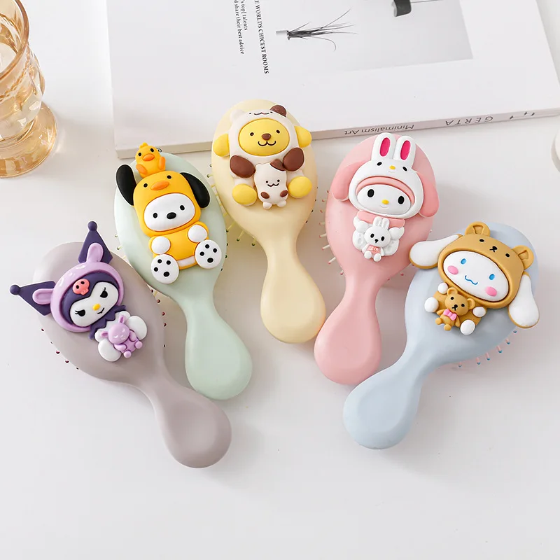 Anime Sanrio Kuromi Mymelody Cinnamoroll Pochacco New Comb Home Use Handle Comb Kawaii Cartoon Girl Adult and Children Comb Hair
Anime Sanrio Kuromi Mymelody Cinnamoroll Pochacco New Comb Home Use Handle Comb Kawaii Cartoon Girl Adult and Children Comb Hair