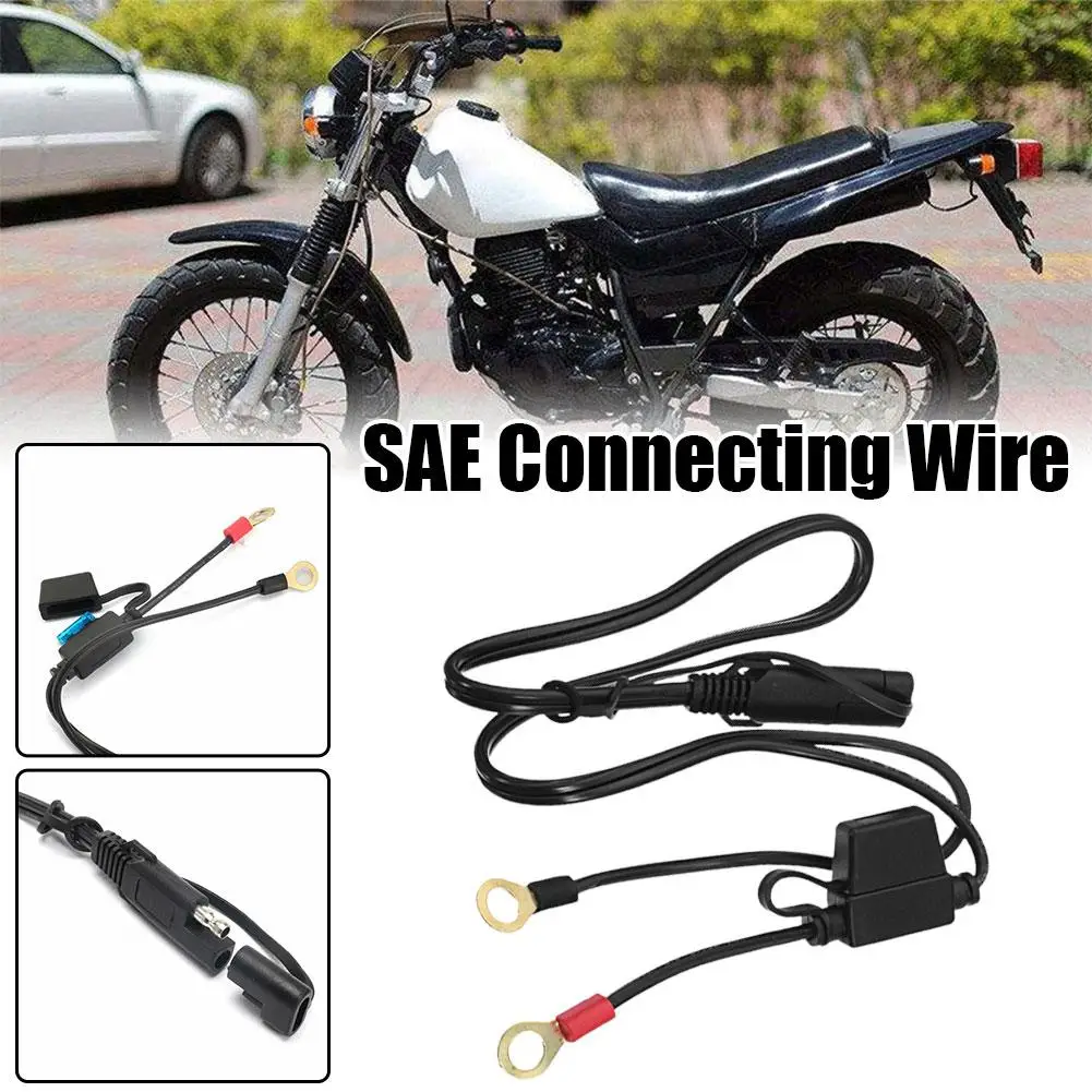 12V Motorcycle Battery Charger Terminal To SAE Quick Disconnect Cable Connector Motorcycle Battery Output Connector
12V Motorcycle Battery Charger Terminal To SAE Quick Disconnect Cable Connector Motorcycle Battery Output Connector