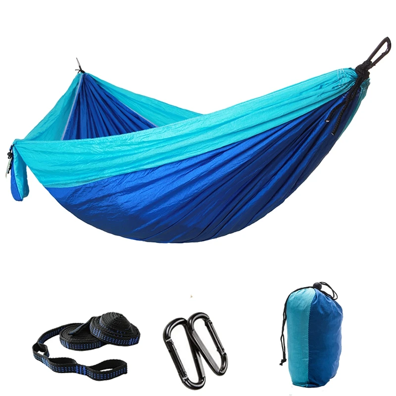 Portable Folding Double Hammock Swing Color Matching Widening Swing For Outdoor Travel Hiking Camping
Portable Folding Double Hammock Swing Color Matching Widening Swing For Outdoor Travel Hiking Camping