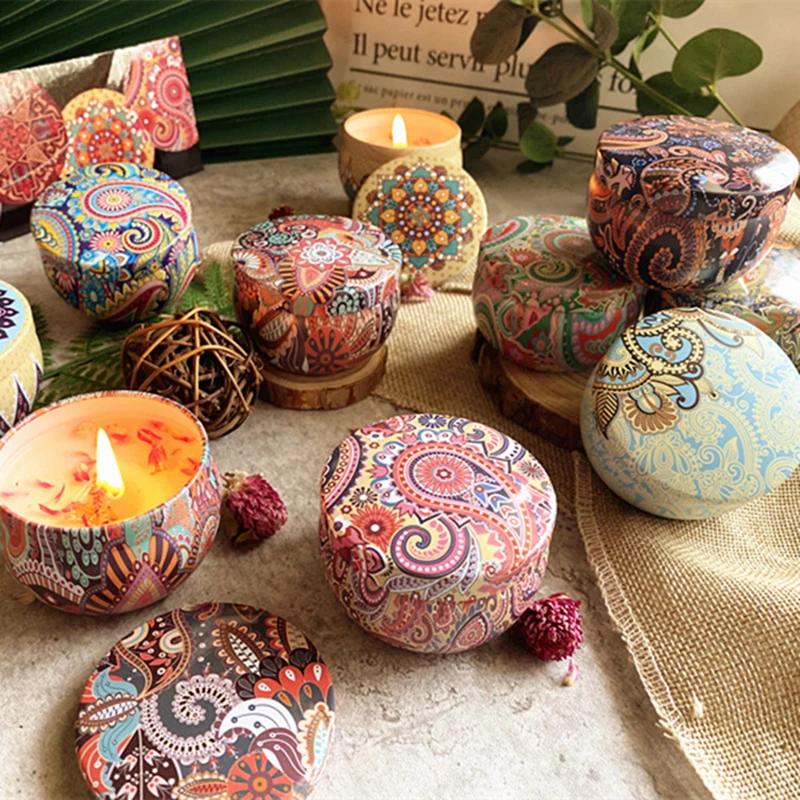 Scented Candles Fragrance Handmade Candles jar Dried Flowers Tinplate Box for Candles Wedding Party Gift Home Decoration
Scented Candles Fragrance Handmade Candles jar Dried Flowers Tinplate Box for Candles Wedding Party Gift Home Decoration