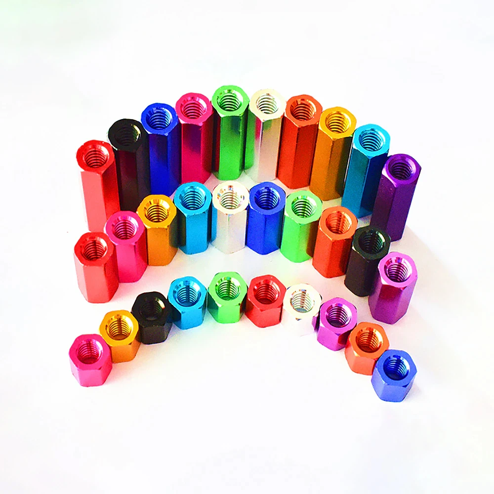 M2 M2.5 M3 M3.5 Hexagon Coupling Standoff Spacer Screws Aluminum Alloy Long Hex Nuts Rod Length 2.4mm - 50mm Multi-colour
M2 M2.5 M3 M3.5 Hexagon Coupling Standoff Spacer Screws Aluminum Alloy Long Hex Nuts Rod Length 2.4mm - 50mm Multi-colour