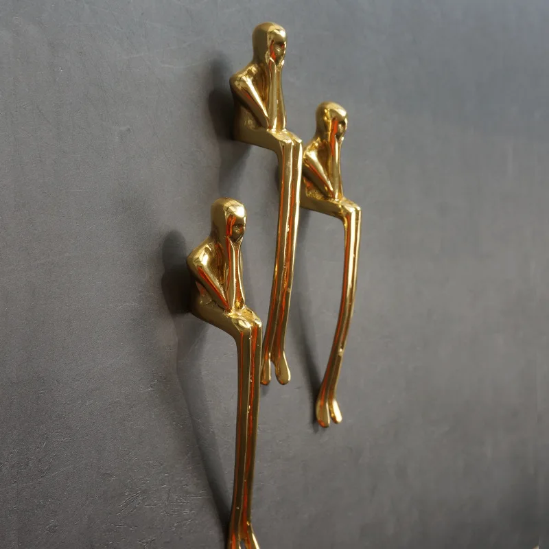 Creative Solid Brass Thinker Shape Long Handle Cabinet Kitchen Dresser Cabinet Door Drawer Handles and Pulls Furniture Hardware
Creative Solid Brass Thinker Shape Long Handle Cabinet Kitchen Dresser Cabinet Door Drawer Handles and Pulls Furniture Hardware
