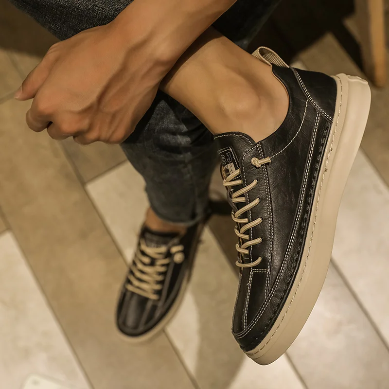 Not Casual Leather Male Shoes Sneakers Designer High Quality Shoes Men Winter Large Sizes Men Shoes Casual Mocassin Man Tennis
Not Casual Leather Male Shoes Sneakers Designer High Quality Shoes Men Winter Large Sizes Men Shoes Casual Mocassin Man Tennis