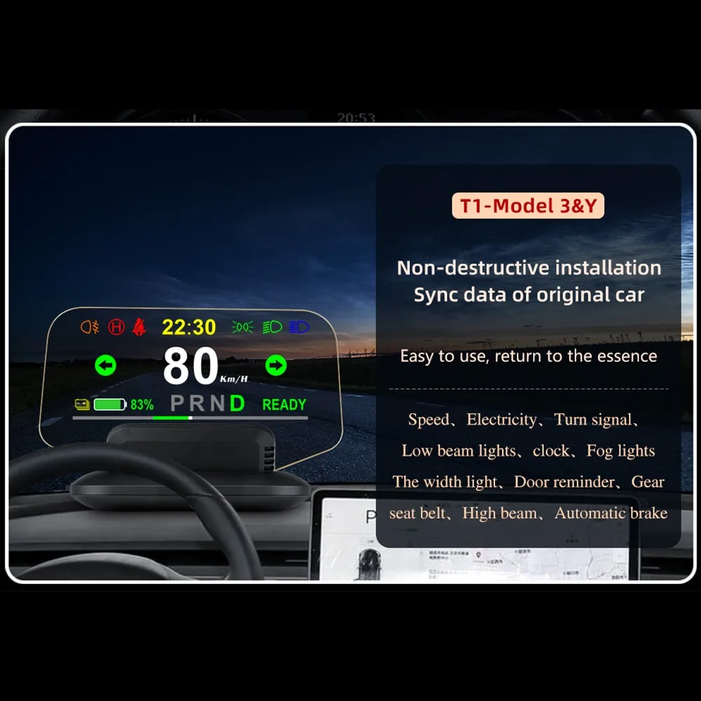 Проектор на лобовое стекло для автомобилей Tesla Model 3 Y, проектор на лобовое стекло с GPS, OBD2, Предупреждение о превышении скорости, измерение про...
Проектор на лобовое стекло для автомобилей Tesla Model 3 Y, проектор на лобовое стекло с GPS, OBD2, Предупреждение о превышении скорости, измерение про...