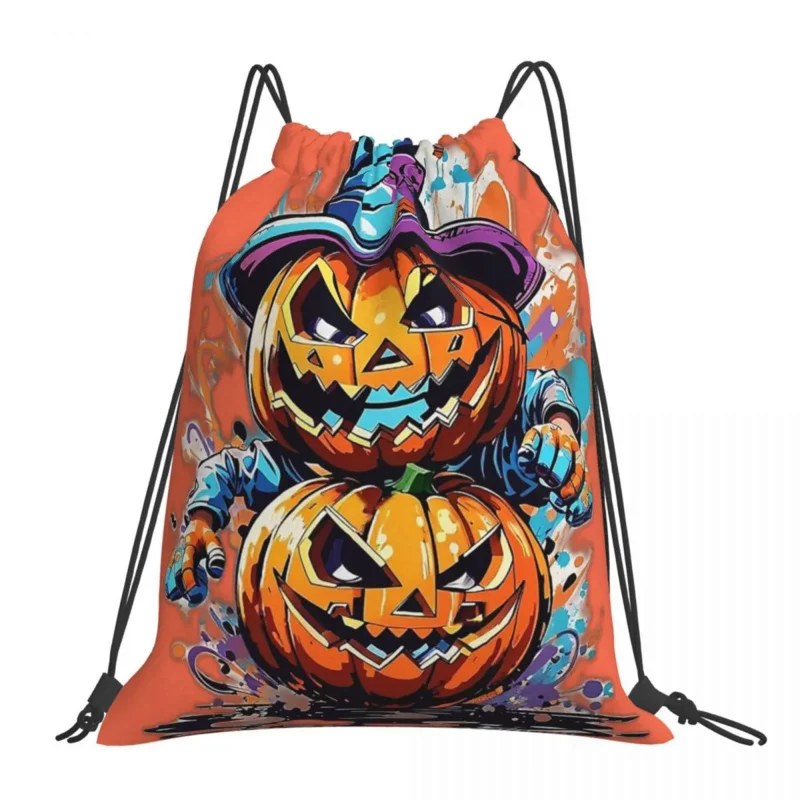 Incredible Multicolor Giant Halloween Pumpkin Print Backpacks Portable Drawstring Bags Sports Bag Book Bags For Travel School
Incredible Multicolor Giant Halloween Pumpkin Print Backpacks Portable Drawstring Bags Sports Bag Book Bags For Travel School