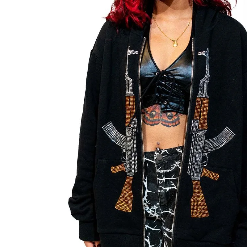 Rhinestone sweater y2k clothes zip up hoodie Pullover Female clothing Hooded Sweatshirts jackets hoodies Shirt anime coat kpop 
Rhinestone sweater y2k clothes zip up hoodie Pullover Female clothing Hooded Sweatshirts jackets hoodies Shirt anime coat kpop