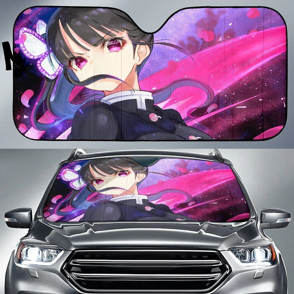 Anime Kanao Tsuyuri Butterflies Printed Car Accessories Car Sun Shade for Windshield Demon Slayer Truck SUV Windshield Sun Shade
Anime Kanao Tsuyuri Butterflies Printed Car Accessories Car Sun Shade for Windshield Demon Slayer Truck SUV Windshield Sun Shade