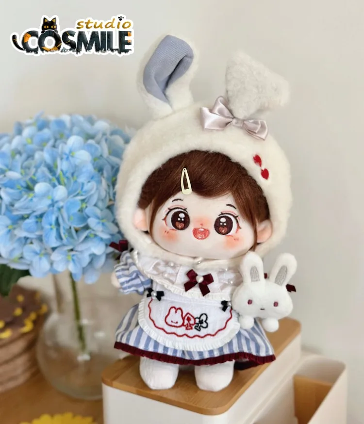 Cosmile No attributes Alice Pajama Party Smiley Kawaii Cute Skirt Stuffed Plushie Toy 20cm Plush Body Dress up Gift WD
Cosmile No attributes Alice Pajama Party Smiley Kawaii Cute Skirt Stuffed Plushie Toy 20cm Plush Body Dress up Gift WD
