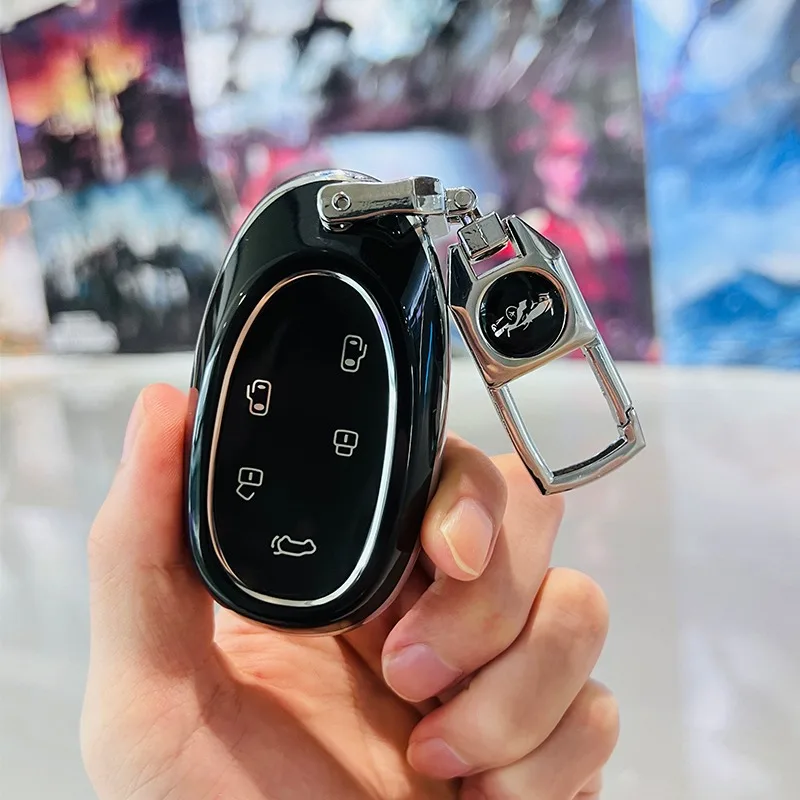 Для JAC RF8 PHEV 2023-2025 Чехол-брелок для ключей — защитный чехол для ключей из ТПУ с брелком
Для JAC RF8 PHEV 2023-2025 Чехол-брелок для ключей — защитный чехол для ключей из ТПУ с брелком