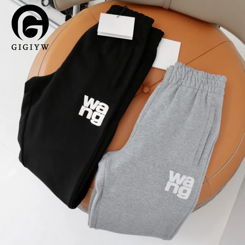 Женские зимние брюки GIGIYW, женские широкие брюки с надписью, с высокой талией, осень 2022
Женские зимние брюки GIGIYW, женские широкие брюки с надписью, с высокой талией, осень 2022