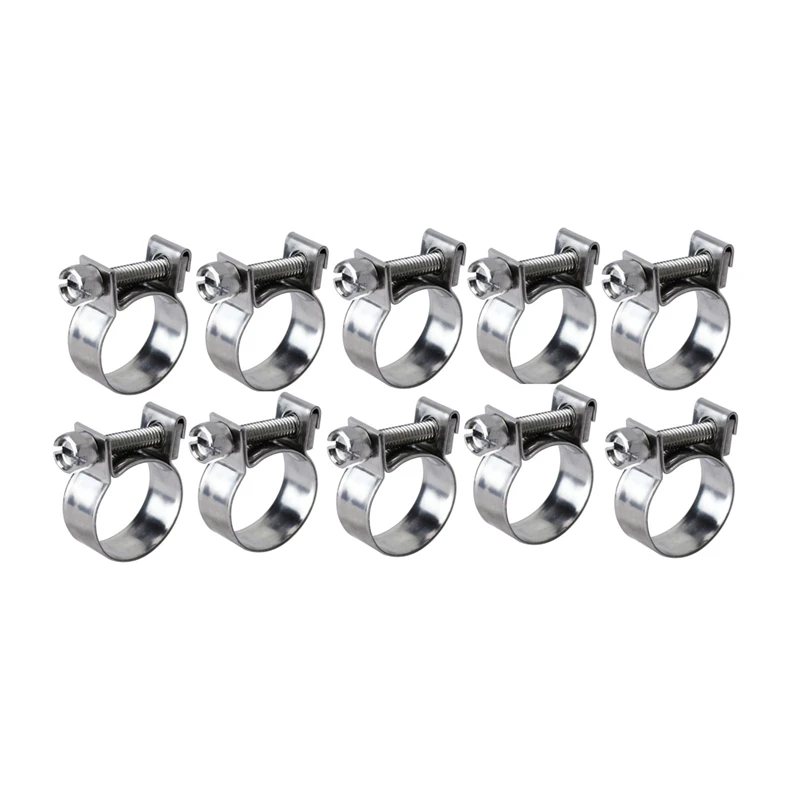 HOT! 20Pcs Sanitary Mini Fuel Line Pipe Hose Clamp Clip 304 Stainless Steel Heavy Duty(14-16Mm)
HOT! 20Pcs Sanitary Mini Fuel Line Pipe Hose Clamp Clip 304 Stainless Steel Heavy Duty(14-16Mm)