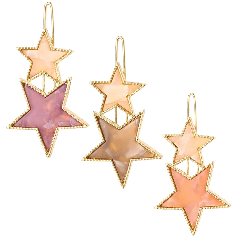 Pentagram Hair Clip Hairpins Women Alloy Hairwear for Daily Life Wedding Party Hair Jewelry Hair Accessories for Girls
Pentagram Hair Clip Hairpins Women Alloy Hairwear for Daily Life Wedding Party Hair Jewelry Hair Accessories for Girls