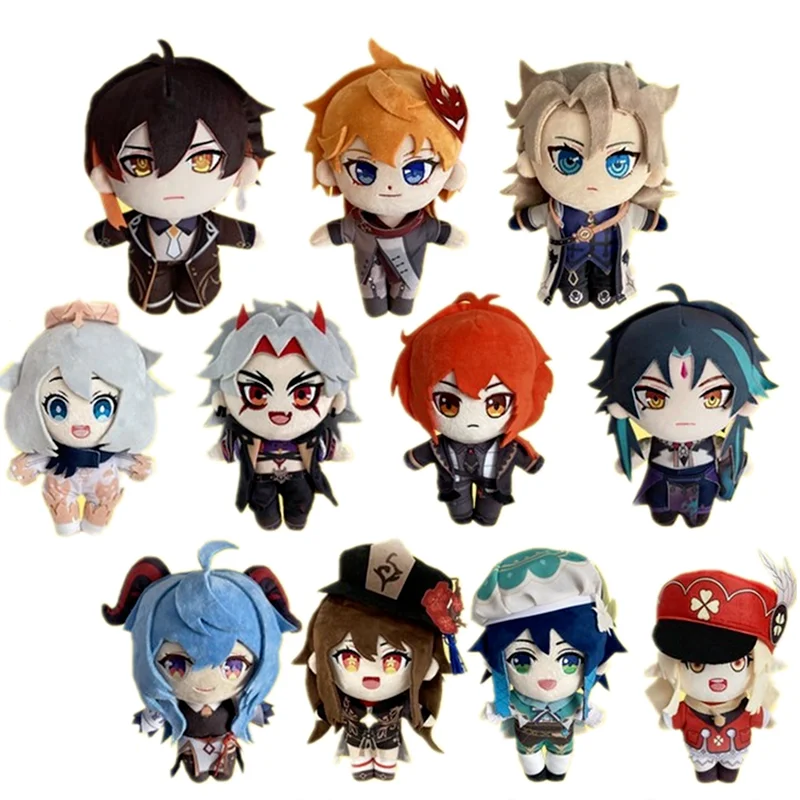 20cm Kawaii Cartoon Game Genshin Impact Plushie Original God Stuffed Plush Doll Zhongli Xiao Lovely Bag Pendant Pillow fans Gift
20cm Kawaii Cartoon Game Genshin Impact Plushie Original God Stuffed Plush Doll Zhongli Xiao Lovely Bag Pendant Pillow fans Gift