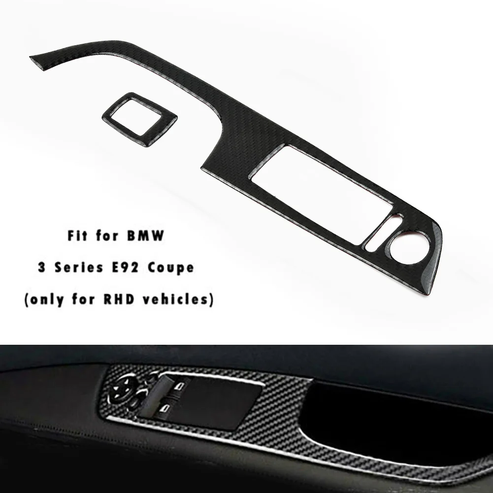 Accessories Durable Switch Cover Trim Black Waterproof Carbon Fiber Coupe RHD For BMW 3 Series E92 Quality Assurance
Accessories Durable Switch Cover Trim Black Waterproof Carbon Fiber Coupe RHD For BMW 3 Series E92 Quality Assurance